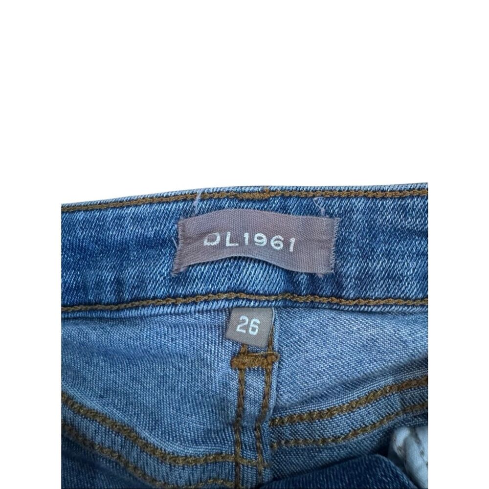 DL1961 Women's Hi Rise Skinny Jeans in Blue Size 26 - Picture 3 of 6